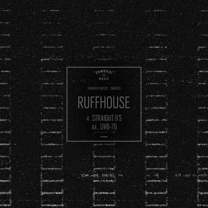 Straight 9's / UVB-76 album by Ruffhouse - Drum and Bass Cover Art