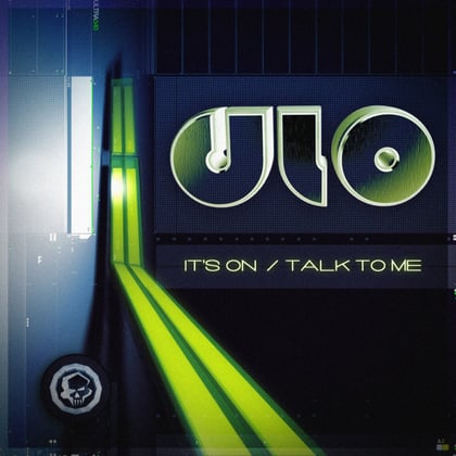 It's On / Talk To Me album by D-Lo - Drum and Bass Cover Art