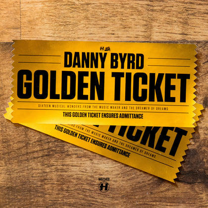 Golden Ticket album by Danny Byrd - Drum and Bass Cover Art