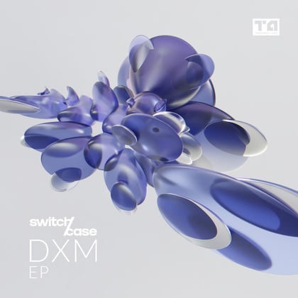 DXM EP album by switch/case - Drum and Bass Cover Art