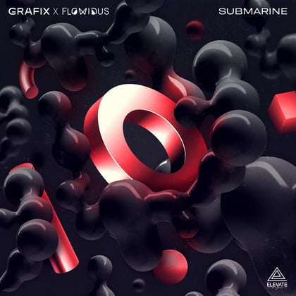 Submarine album by Grafix - Drum and Bass Cover Art