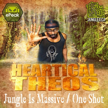 Jungle Is Massive album by Heartical Théos - Drum and Bass Cover Art