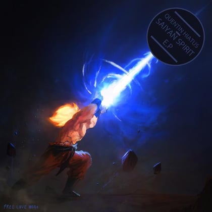 Saiyan Spirit E.P album by Quentin Hiatus - Drum and Bass Cover Art