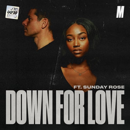 Down For Love [UKF10] album by Murdock - Drum and Bass Cover Art