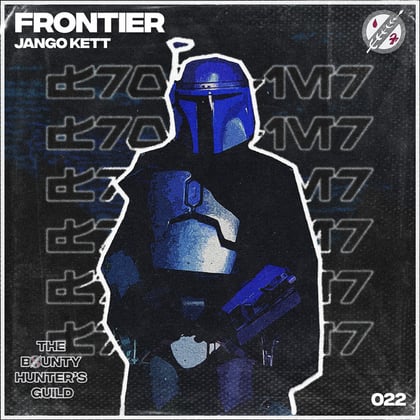 FRONTIER album by Jango Kett - Drum and Bass Cover Art