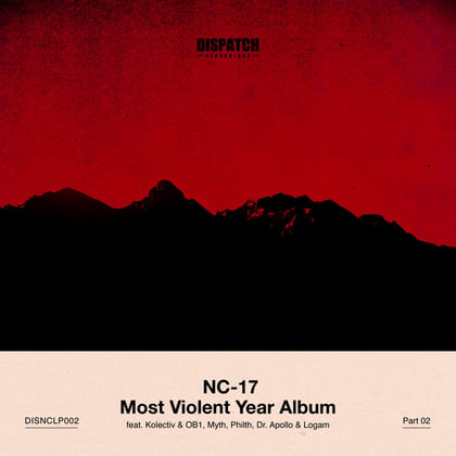 Most Violent Year ALBUM - PART 2 album by NC-17 - Drum and Bass Cover Art