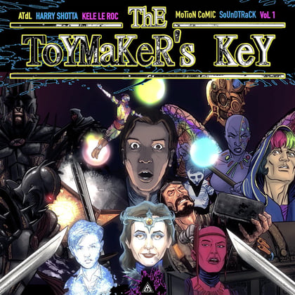 The Toymaker's Key, Vol. 1 (Motion Comic Soundtrack) album by Harry Shotta - Drum and Bass Cover Art