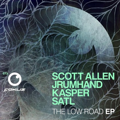 The Low Road EP album by Scott Allen, Jrumhand, Anthony Kasper & Satl - Drum and Bass Cover Art