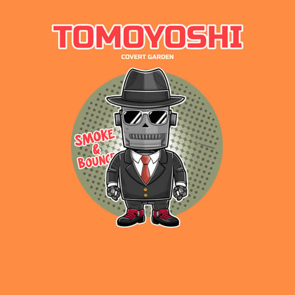 Smoke & Bounce album by Tomoyoshi & Covert Garden - Drum and Bass Cover Art