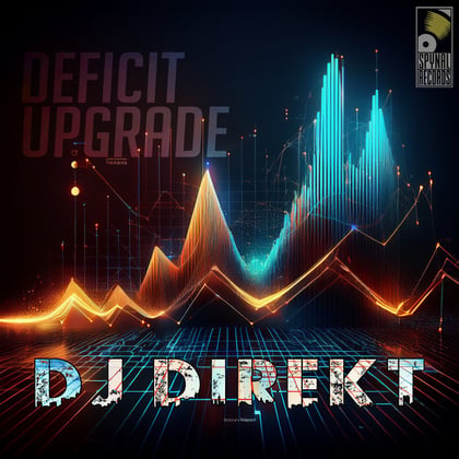 Deficit Upgrade LP album by DJ Direkt - Drum and Bass Cover Art