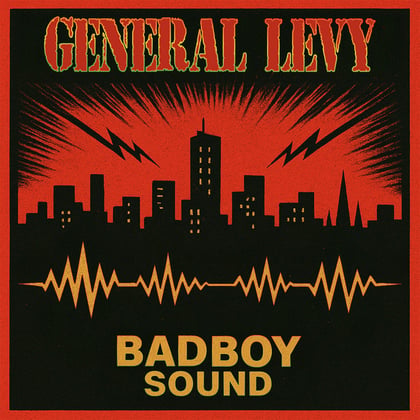 Badboy Sound (Re-Recorded) album by General Levy - Drum and Bass Cover Art