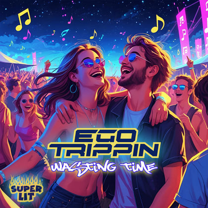 Wasting Time album by Ego Trippin - Drum and Bass Cover Art
