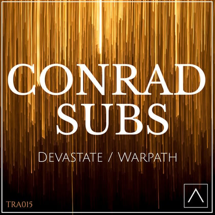 Devastate / Warpath album by Conrad Subs - Drum and Bass Cover Art