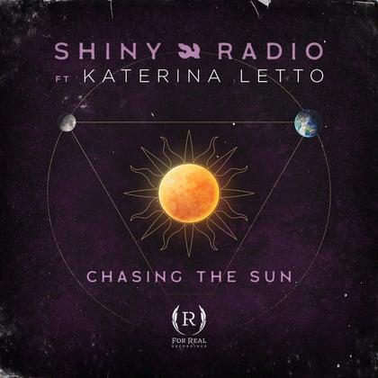 Chasing The Sun album by Shiny Radio - Drum and Bass Cover Art