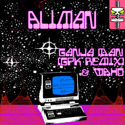 All Ganja Man (GPK remix) album by Aliman - Drum and Bass Cover Art