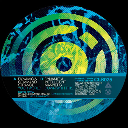 Your world EP album by Alibi, Command Strange, Dynamic & Intelligent Manners - Drum and Bass Cover Art