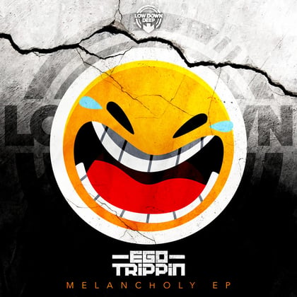 Melancholy album by Ego Trippin - Drum and Bass Cover Art