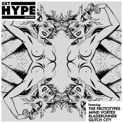 Get Hype Remixed, Pt. 2 album by Benny Page, The Prototypes, Glitch City & Bladerunner - Drum and Bass Cover Art
