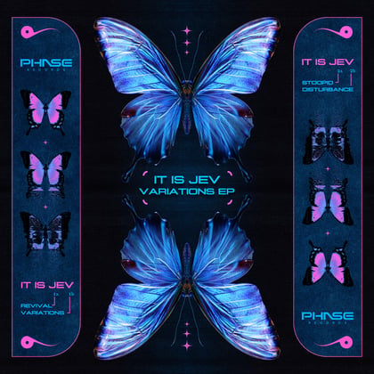 Variations EP album by it is Jev - Drum and Bass Cover Art