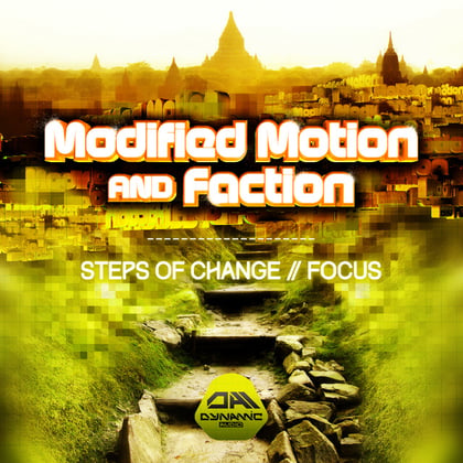 Steps of Change / Focus album by Modified Motion - Drum and Bass Cover Art