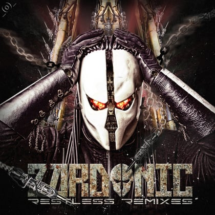 Restless Remixes album by Zardonic - Drum and Bass Cover Art