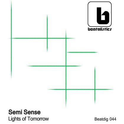 Lights Of Tomorrow album by Semi Sense - Drum and Bass Cover Art