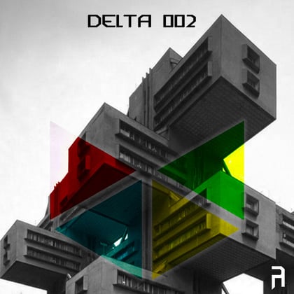 Delta 002 album by Hex - Drum and Bass Cover Art