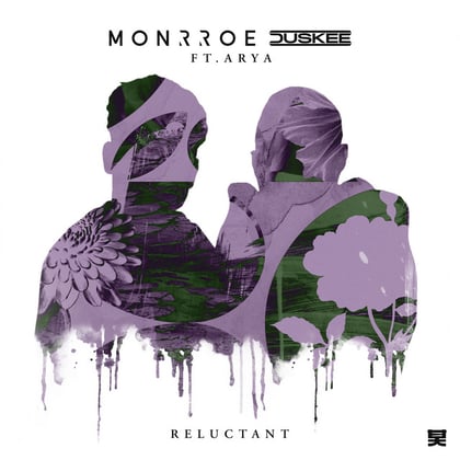 Reluctant album by Monrroe, Duskee & ARYA - Drum and Bass Cover Art