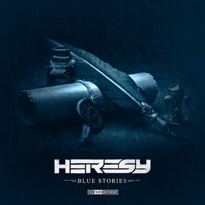 Blue Stories album by The Outside Agency - Drum and Bass Cover Art