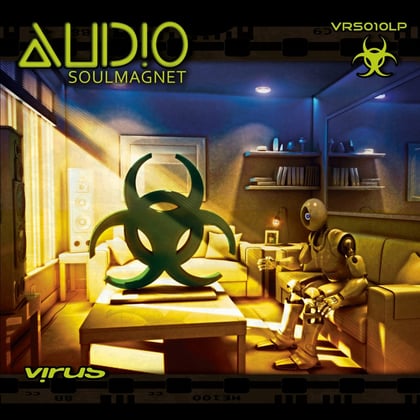 Soulmagnet album by Audio - Drum and Bass Cover Art