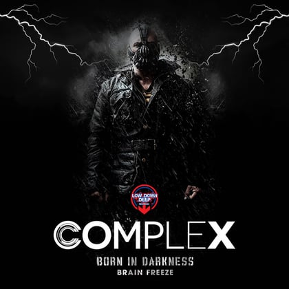 Born In Darkness / Brain Freeze album by Filthy Habits & Complex - Drum and Bass Cover Art