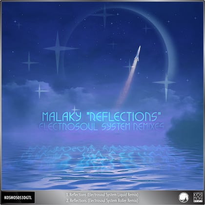 Reflections (Electrosoul System Remixes) album by Malaky - Drum and Bass Cover Art