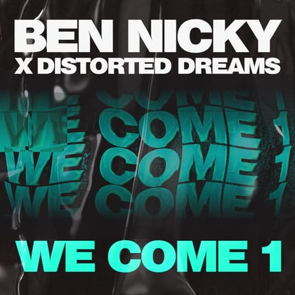 We Come 1 album by Dimension & Distorted Dreams - Drum and Bass Cover Art