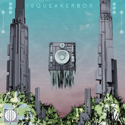 Squeakerbox album by Kromuh - Drum and Bass Cover Art