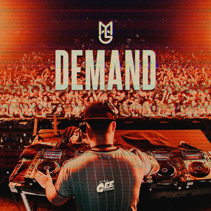Demand album by Macky Gee - Drum and Bass Cover Art