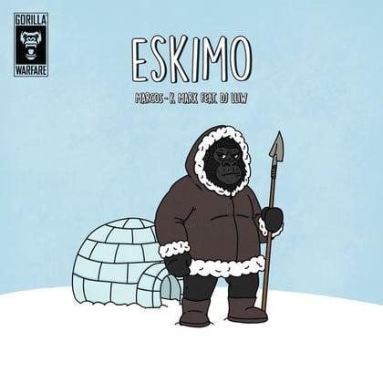 Eskimo EP album by Marcos K-Marx - Drum and Bass Cover Art