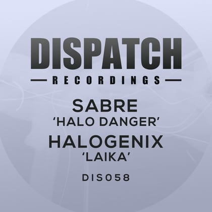 Halo Danger / Laika album by Sabre & Halogenix - Drum and Bass Cover Art