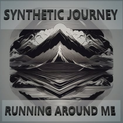 Running Around Me album by Synthetic Journey - Drum and Bass Cover Art