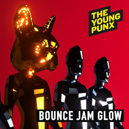 Bounce Jam Glow album by John B - Drum and Bass Cover Art