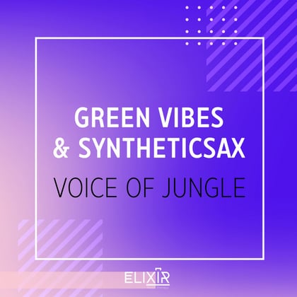 Voice Of Jungle album by Green Vibes - Drum and Bass Cover Art
