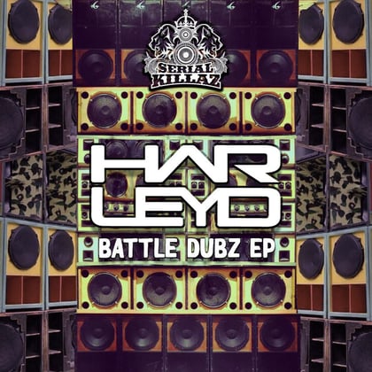 Battle Dubz EP album by Harley D - Drum and Bass Cover Art
