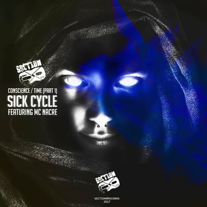 Conscience / Time (Part 1) album by Sick Cycle - Drum and Bass Cover Art