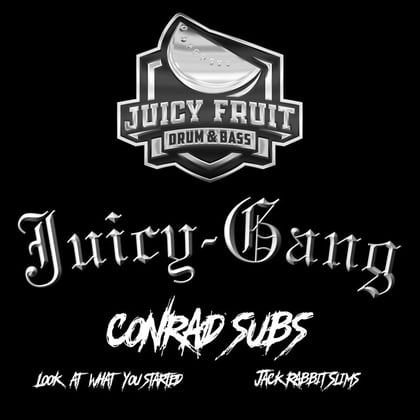 Juicy Gang 005 album by Conrad Subs - Drum and Bass Cover Art