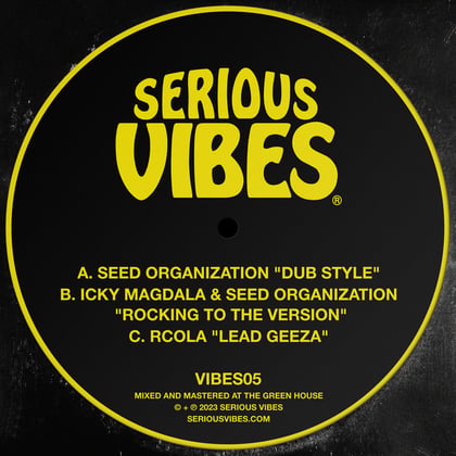 Dub Style album by RCola - Drum and Bass Cover Art