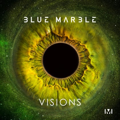 Visions album by Blue Marble - Drum and Bass Cover Art