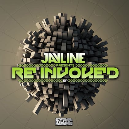 Reinvoked album by Jayline - Drum and Bass Cover Art