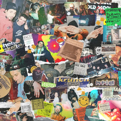 Freedom To Party EP album by Nicky Blackmarket - Drum and Bass Cover Art
