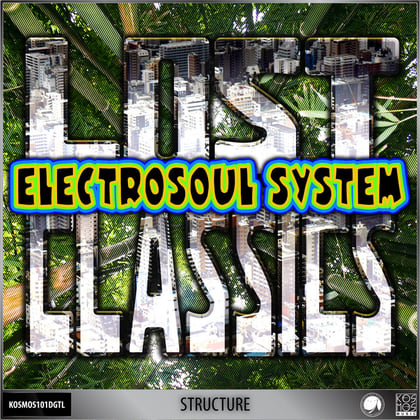 Structure (Lost Classics LP) album by Electrosoul System - Drum and Bass Cover Art