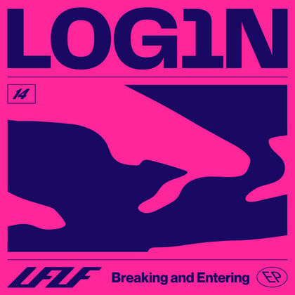Breaking and Entering EP album by L0G1N - Drum and Bass Cover Art