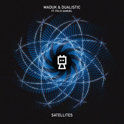 Satellites album by Maduk, Dualistic & Felix Samuel - Drum and Bass Cover Art
